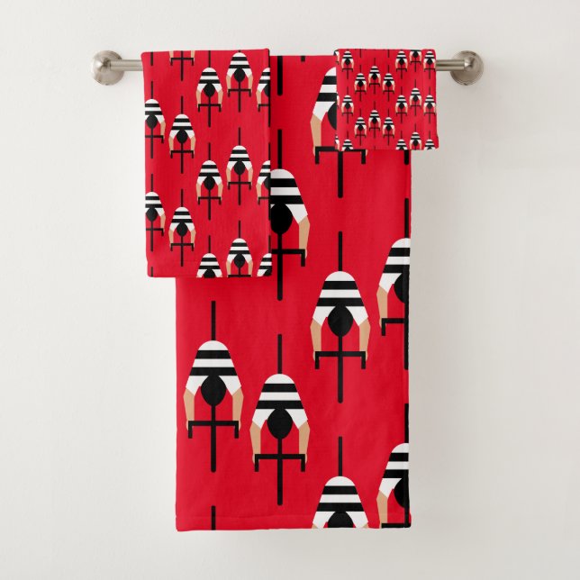 Cycling America Bath Towel Set (Insitu)