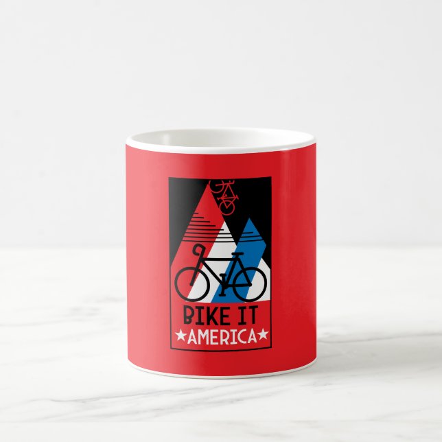 Cycling America Coffee Mug (Center)