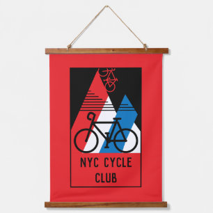 Cycling America Hanging Tapestry