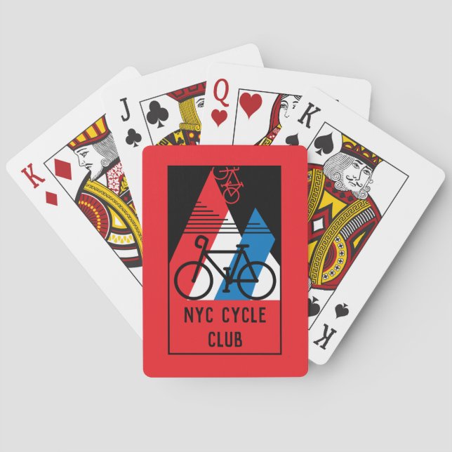 Cycling America Playing Cards (Back)