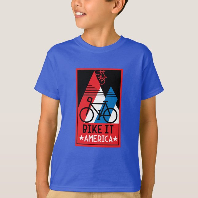 Cycling America T-Shirt (Front)