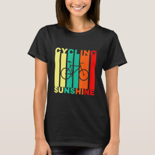 Cycling And Sunshine Happy Cycling Summer Outfit B T-Shirt