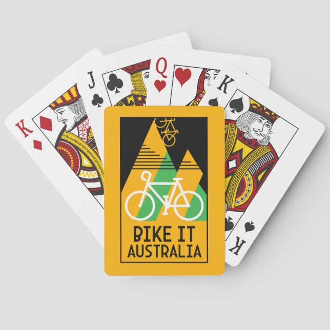 Cycling Australia Playing Cards (Back)