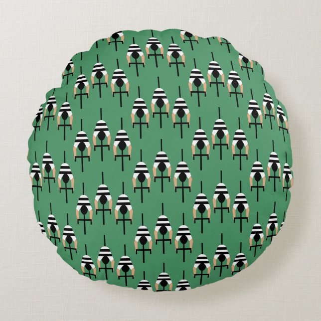 Cycling Australia Round Cushion (Front)