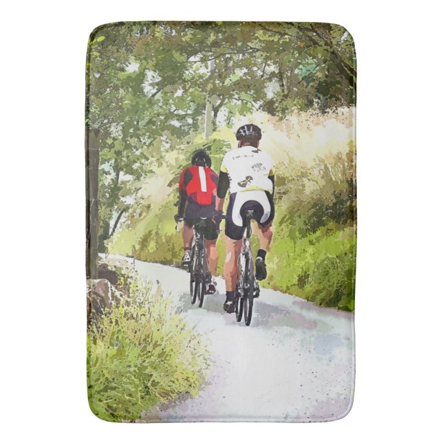 CYCLING BATH MAT (Front Vertical)