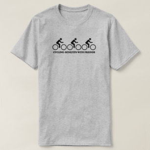 Cycling Benefits With Friends T-Shirt