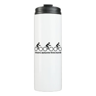 Cycling Benefits With Friends Thermal Tumbler