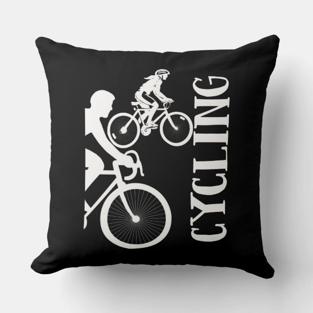 Cycling Bicycle Bike Riders Cushion (Front)