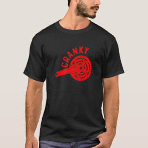 Cycling Bicycle Riders Cool Bike Crank Cycling T-Shirt