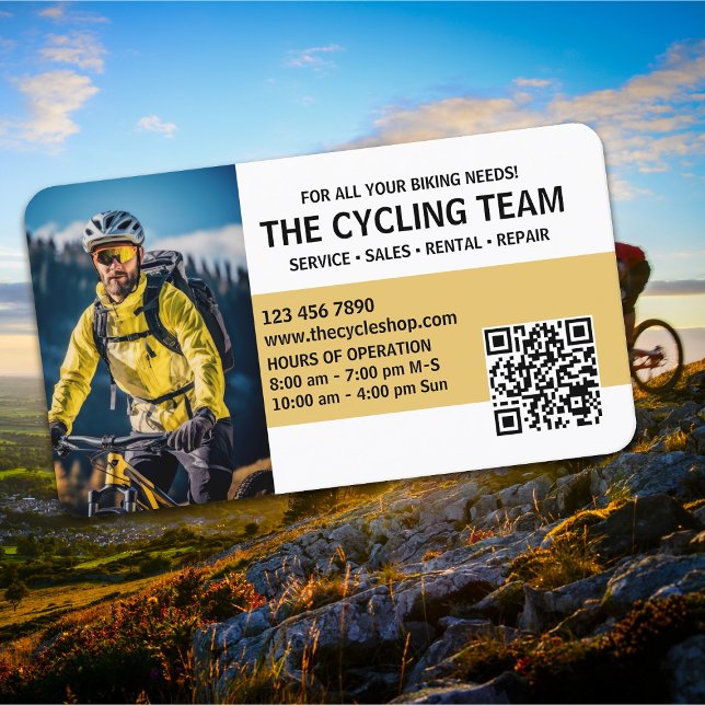 Cycling & Bike Shop Business Card (Creator Uploaded)