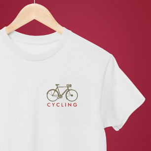 Cycling . Bike Simple Stylish T-Shirt