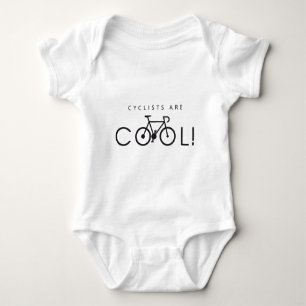Cycling Biking Bicycle is cool Baby Bodysuit