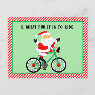 Cycling Biking Christmas Cards