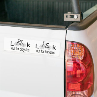 Cycling Bumper Sticker