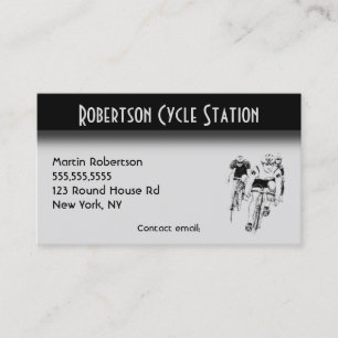 Cycling Business Card