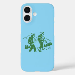 Cycling Camp Life iPhone 16 Case