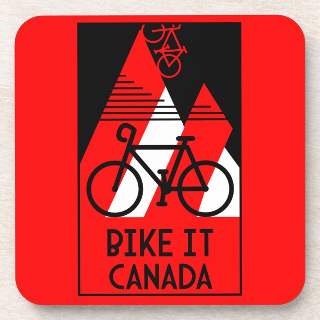 Cycling Canada Coaster (Front)