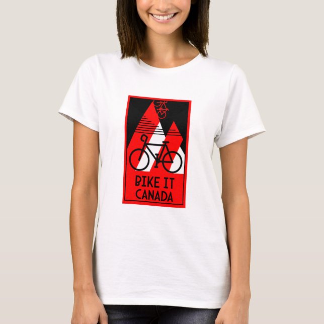 Cycling Canada T-Shirt (Front)