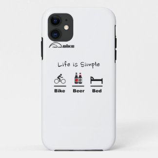 Cycling Case - Life is Simple - Bike - Beer - Bed