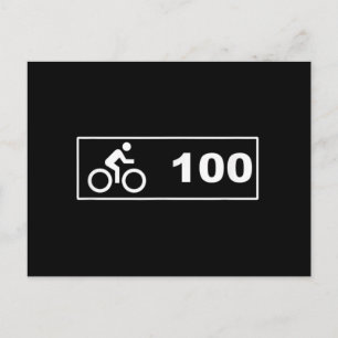 Cycling - Century Ride 100 Postcard