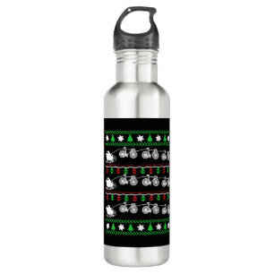 CYCLING CHRISTMAS 710 ML WATER BOTTLE