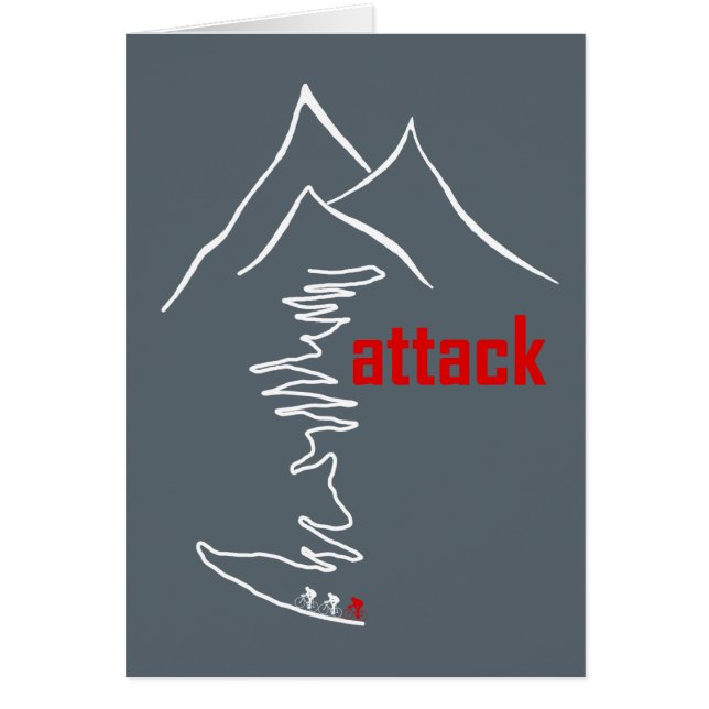 Cycling Climb, Attack (Front)