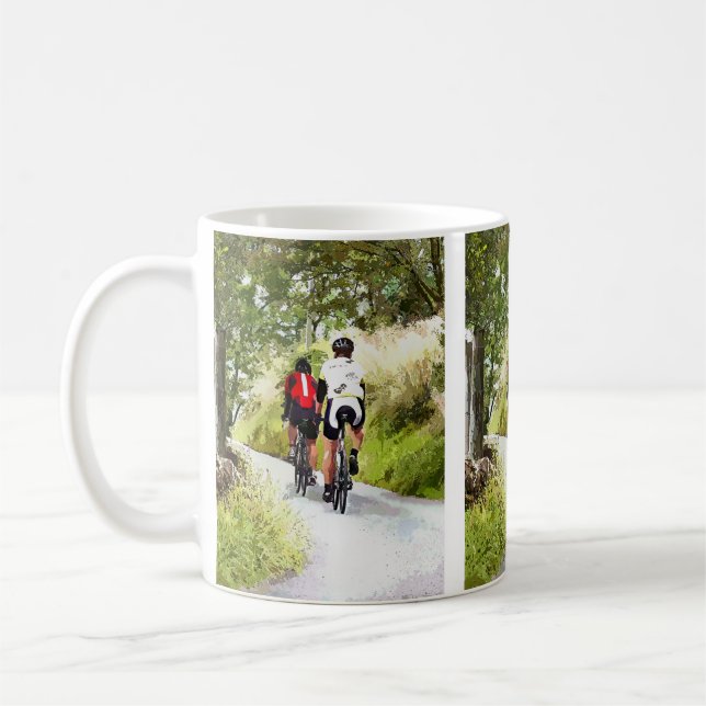 CYCLING COFFEE MUG (Left)