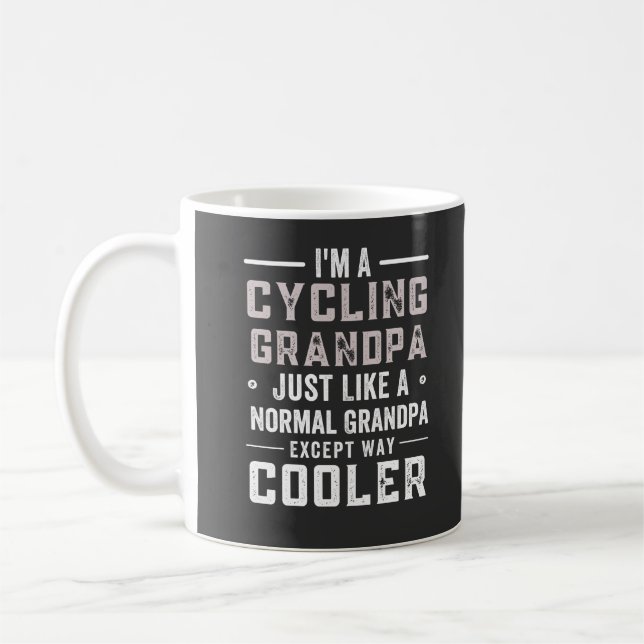 Cycling Coffee Mug (Left)