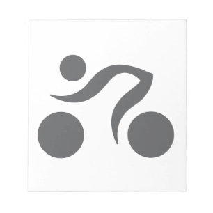 Cycling cool and unique design notepad