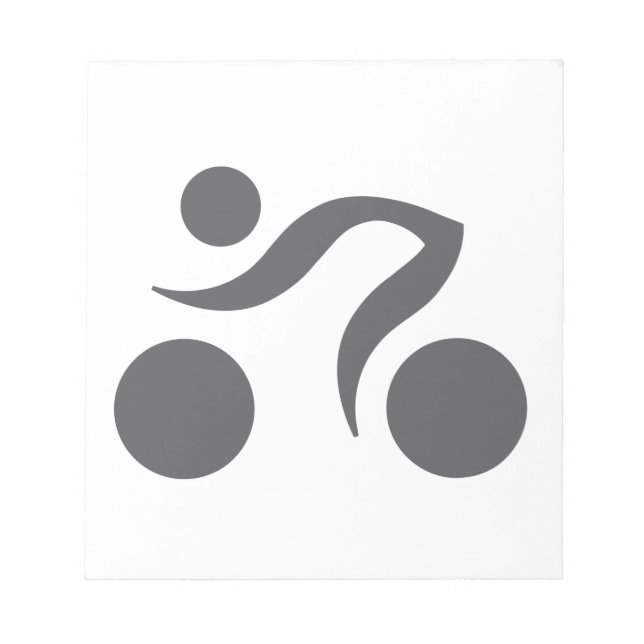 Cycling cool and unique design notepad (Front)