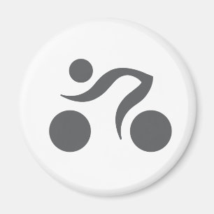 Cycling cool logo magnet