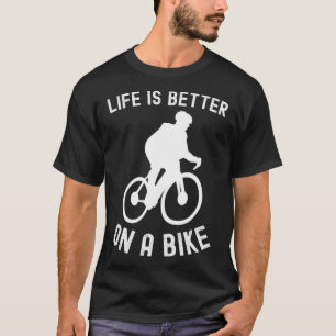 Cycling Dad Father s  Cyclist   on a Bike T-Shirt