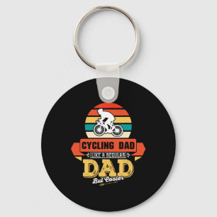 Cycling Dad Like A Regular Dad But Cooler Bicycle  Key Ring