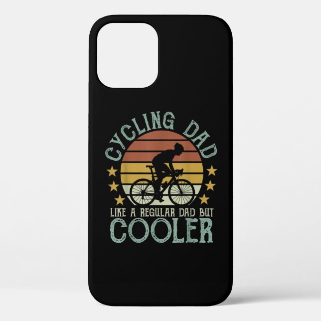 Cycling Dad Like A Regular Dad But Cooler Cycling Case-Mate iPhone Case (Back)