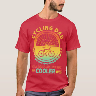 Cycling Dad Mountain Bike Bicycle Birthday Fathers T-Shirt
