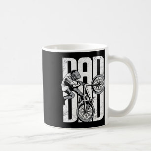 Cycling Dad Mountain Biking Bmx Happy Father's Day Coffee Mug