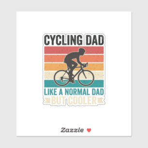 Cycling Dad Vintage Biker Father T-Shirt Design_1