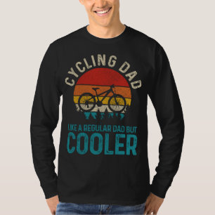 Cycling Dad Vintage Mountain Bike Cyclist Father's T-Shirt