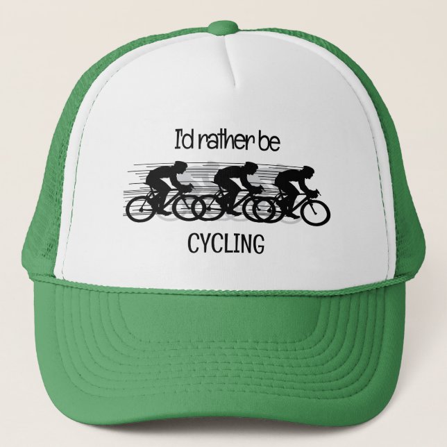 Cycling Design Hat (Front)