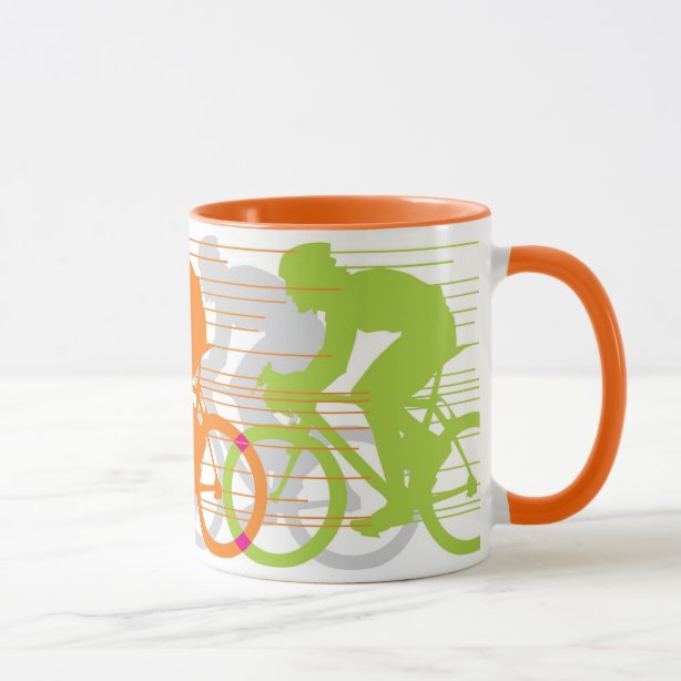 Cycling Coffee & Travel Mugs | Zazzle UK