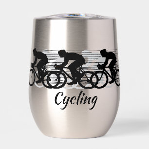 Cycling Design Thermal Wine Tumbler