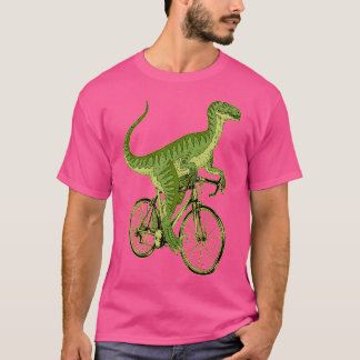 Cycling Dinosaur T-Shirt