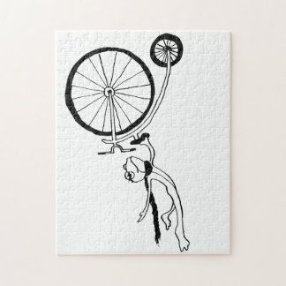 Cycling Frog Jigsaw Puzzle