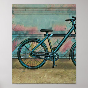 Cycling gifts for dad poster