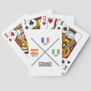 Cycling Grand Tours Playing Cards