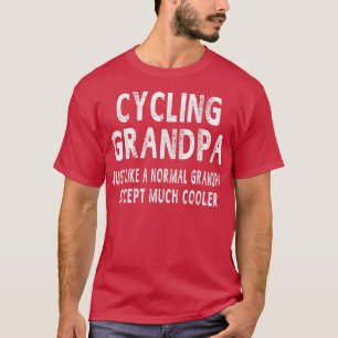 Cycling Grandpa Father's Day Gifts Grandpa Men's  T-Shirt