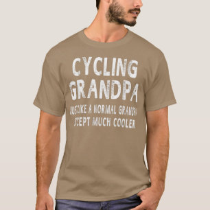 Cycling Grandpa Father's Day Gifts Grandpa Men's  T-Shirt