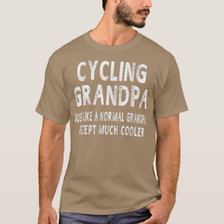 Cycling Grandpa Father's Day Gifts Grandpa Men's  T-Shirt