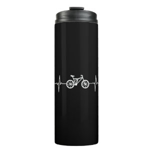 Cycling Heartbeat / Bicycle/ Rider/ Biking Thermal Tumbler