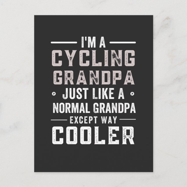 Cycling Holiday Postcard (Front)